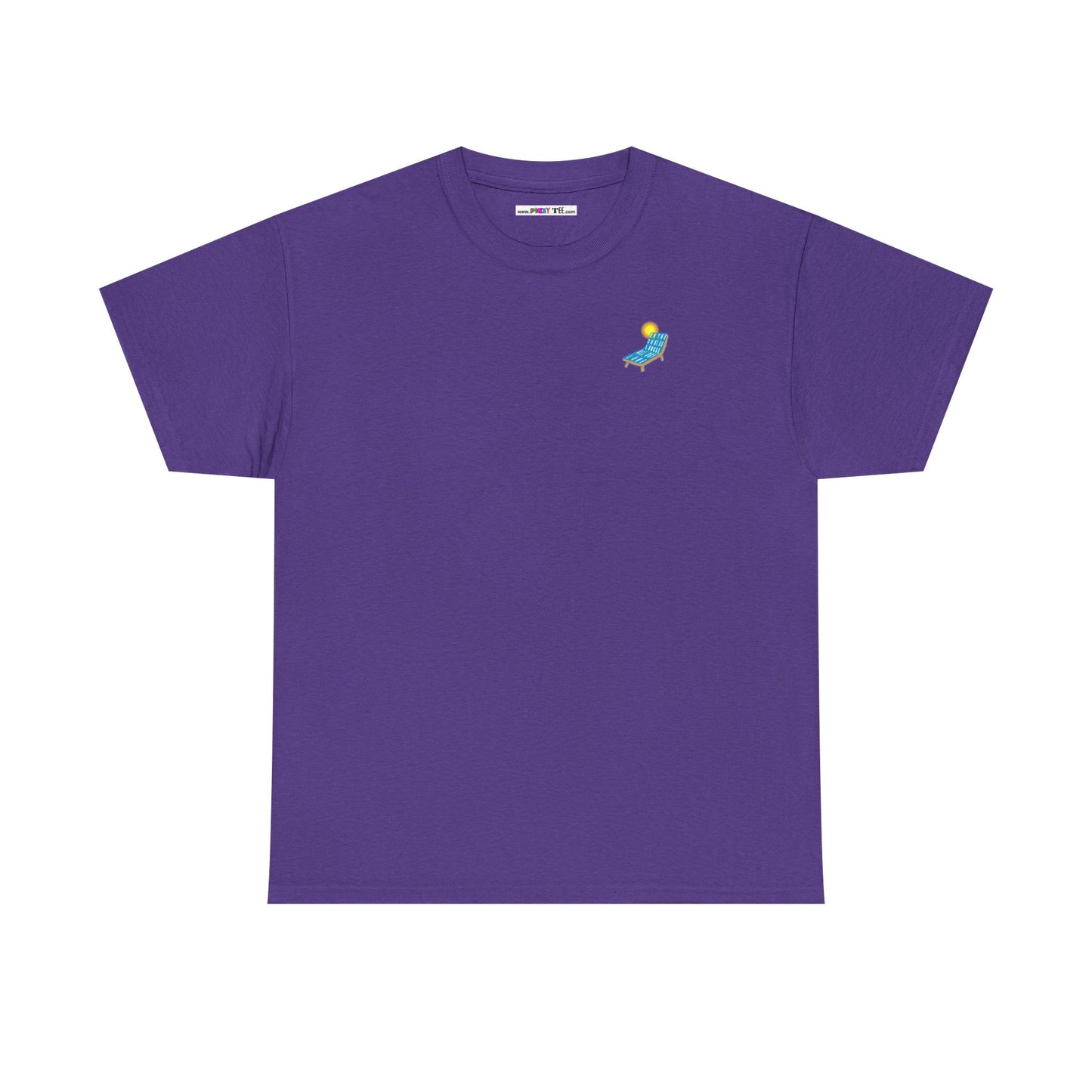 ON THE CHAISE LONGUE ALL DAY LONG Heavy Cotton Tee