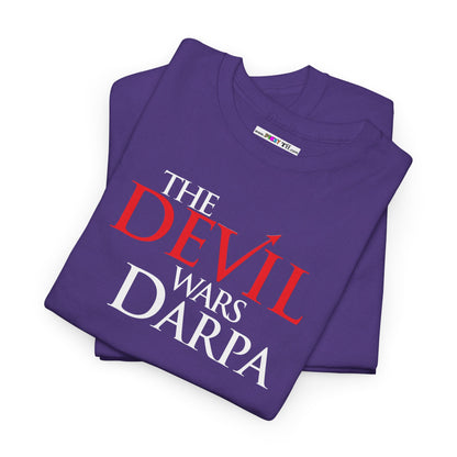 THE DEVIL WARS DARPA Unisex Heavy Cotton Tee