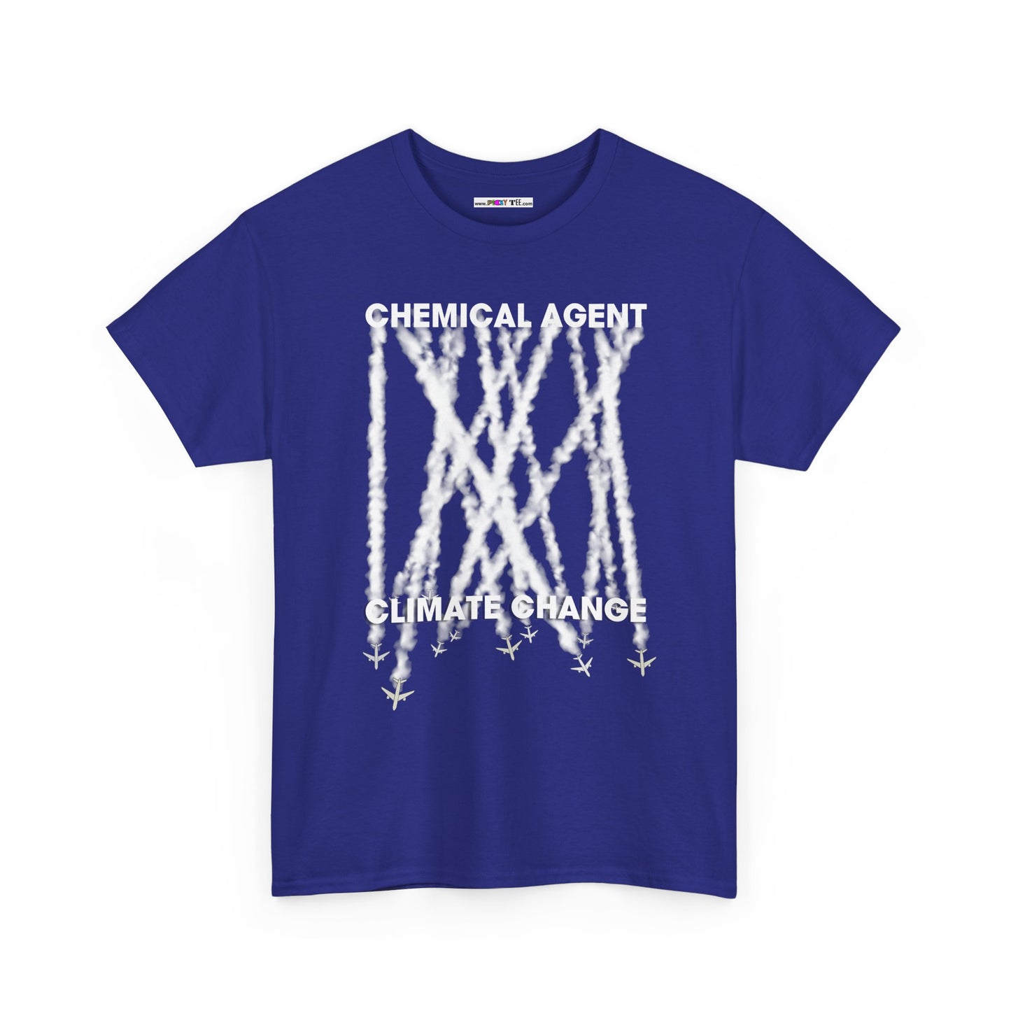 CHEMICAL AGENT/CLIMATE CHANGE Unisex Heavy Cotton Tee