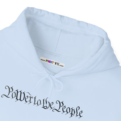 poWEr to THE PEOPLE Unisex Heavy Blend™ Hooded Sweatshirt