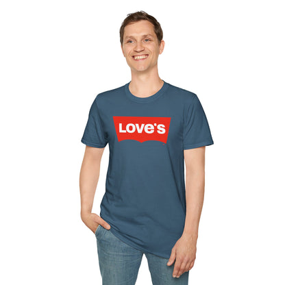 LOVE'S Unisex Softstyle 100% Cotton T-Shirt