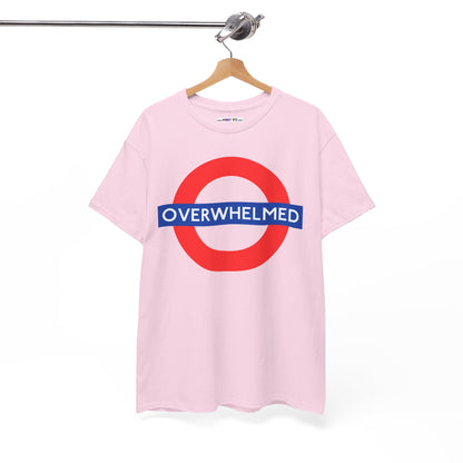 OVERWHELMED Unisex Heavy Cotton Tee