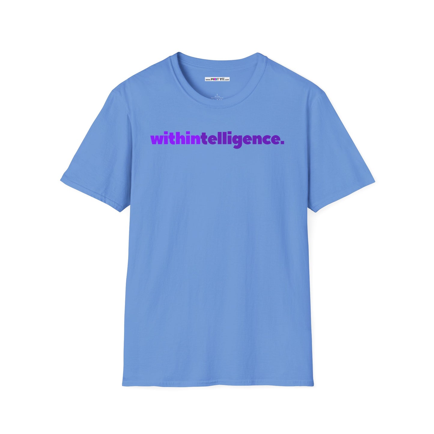 WITHINtelligence. Unisex Softstyle 100% Cotton T-Shirt