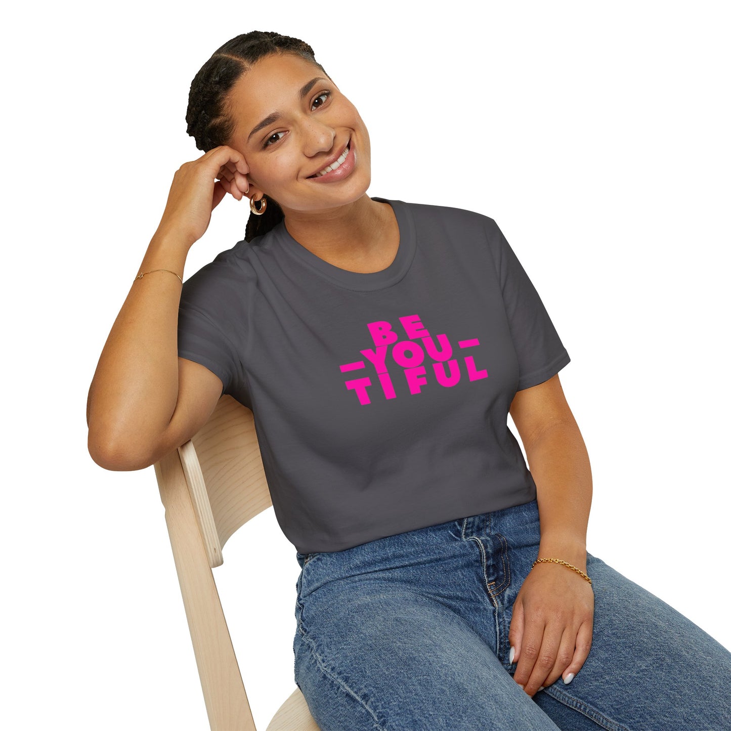 BE-YOU-TIFUL Unisex Softstyle 100% Cotton T-Shirt