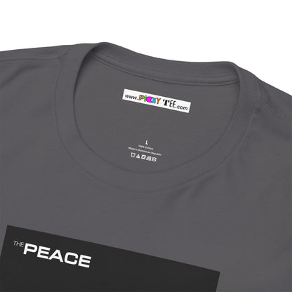 the PEACE ghost in the war-machine Unisex Heavy Cotton Tee