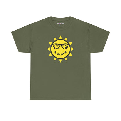 SUN OFF A BEACH Unisex Heavy Cotton Tee