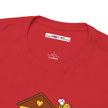 Please Beehive Unisex Heavy Cotton Tee