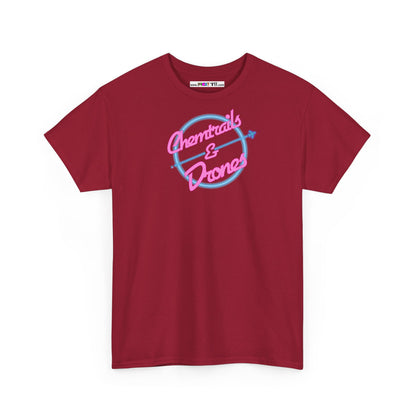 Chemtrails & Drones Unisex Heavy Cotton Tee