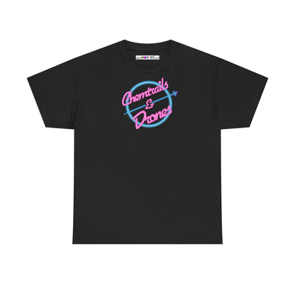 Chemtrails & Drones Unisex Heavy Cotton Tee