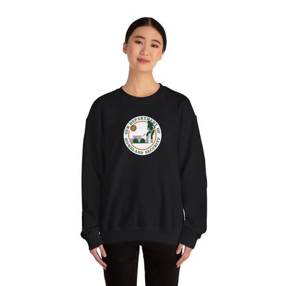 HOMELAND SECURITY (OUR DEPARTMENT OF)  Unisex Heavy Cotton Sweatshirt