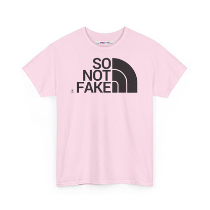 SO NOT FAKE Unisex Heavy Cotton Tee