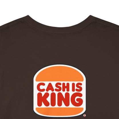 CASH IS KING Unisex Heavy Cotton Tee