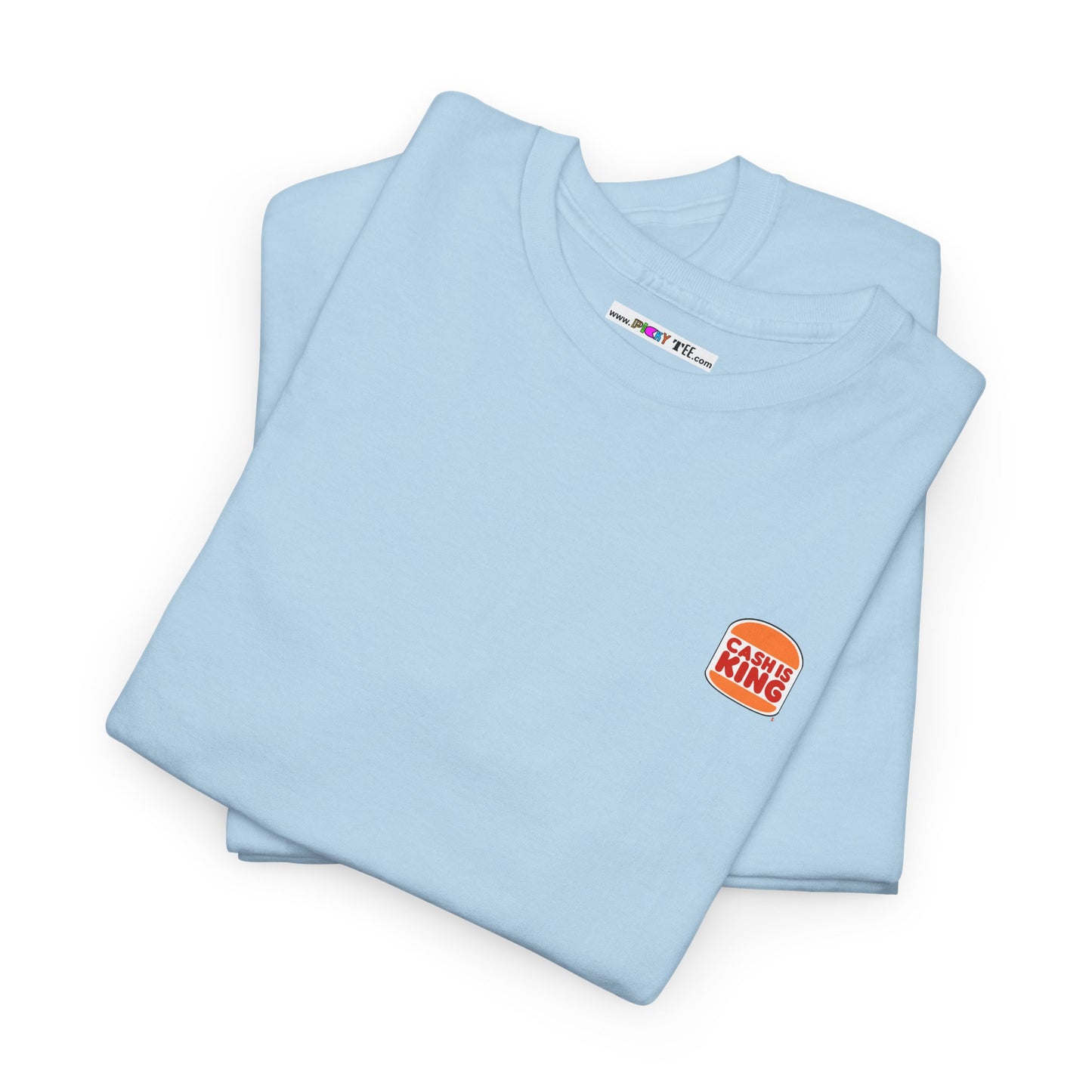 CASH IS KING Unisex Heavy Cotton Tee