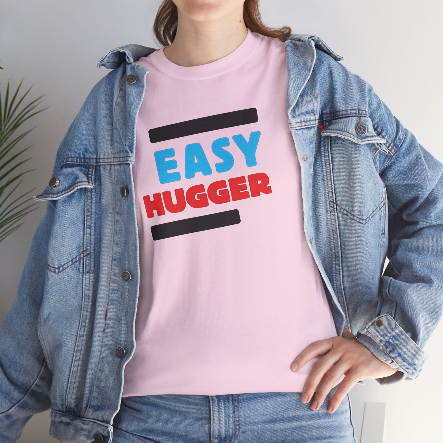 EASY HUGGER Unisex Heavy Cotton Tee