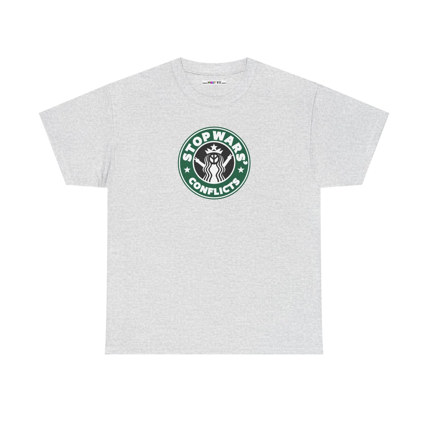STOP WARS' CONFLICTS Unisex Heavy Cotton Tee