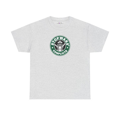 STOP WARS' CONFLICTS Unisex Heavy Cotton Tee