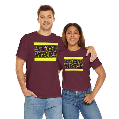 STOP WARS Unisex Heavy Cotton Tee