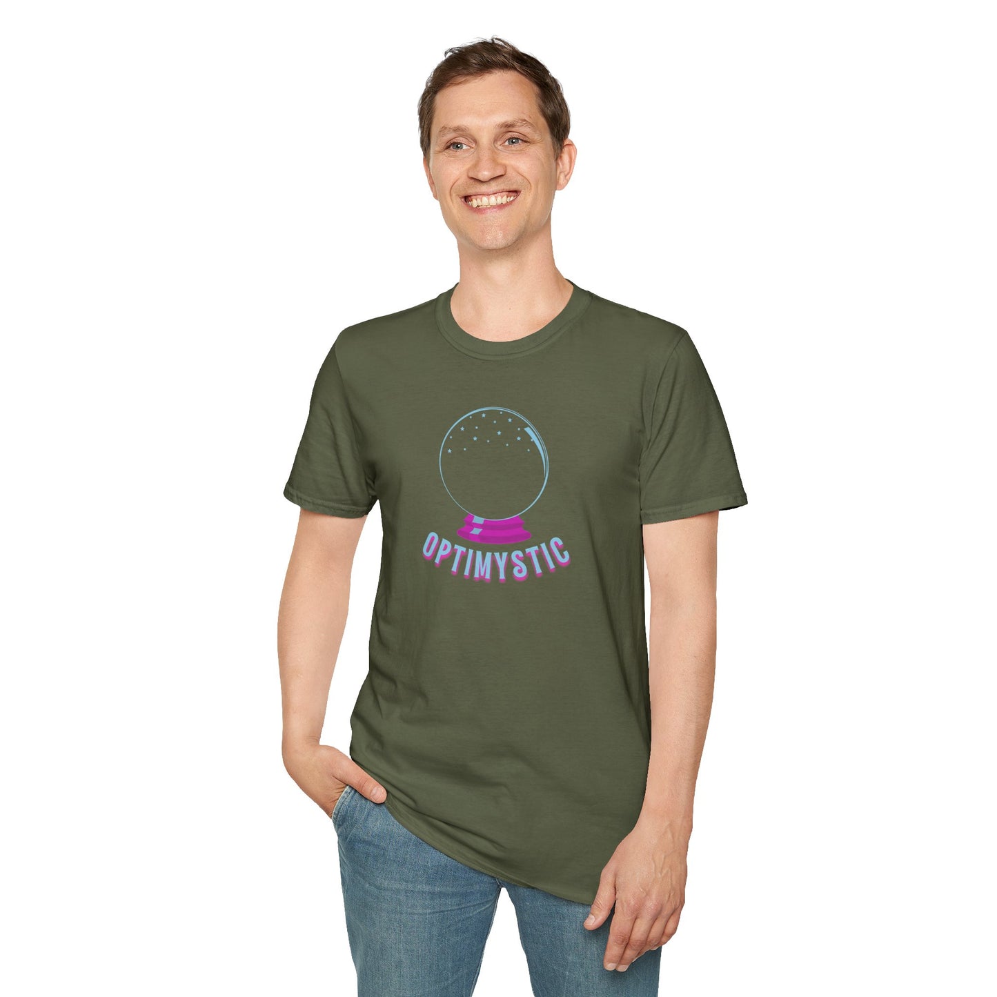 OPTIMYSTIC Unisex Softstyle 100% Cotton T-Shirt