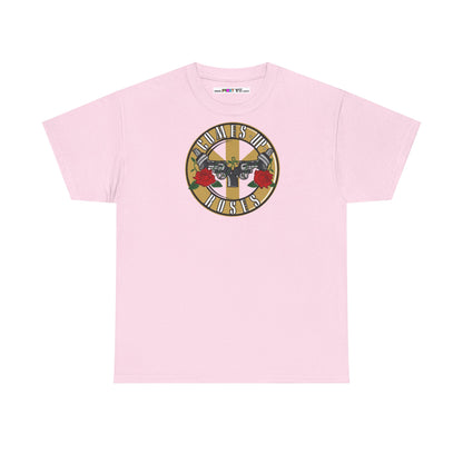 COMES UP ROSES Unisex Heavy Cotton Tee