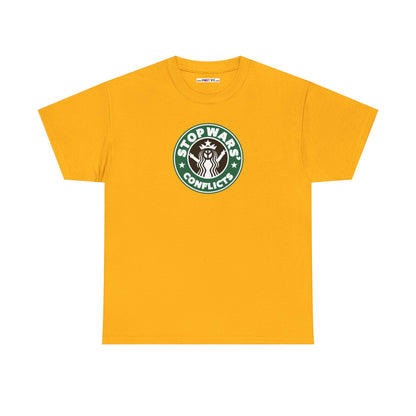 STOP WARS' CONFLICTS Unisex Heavy Cotton Tee