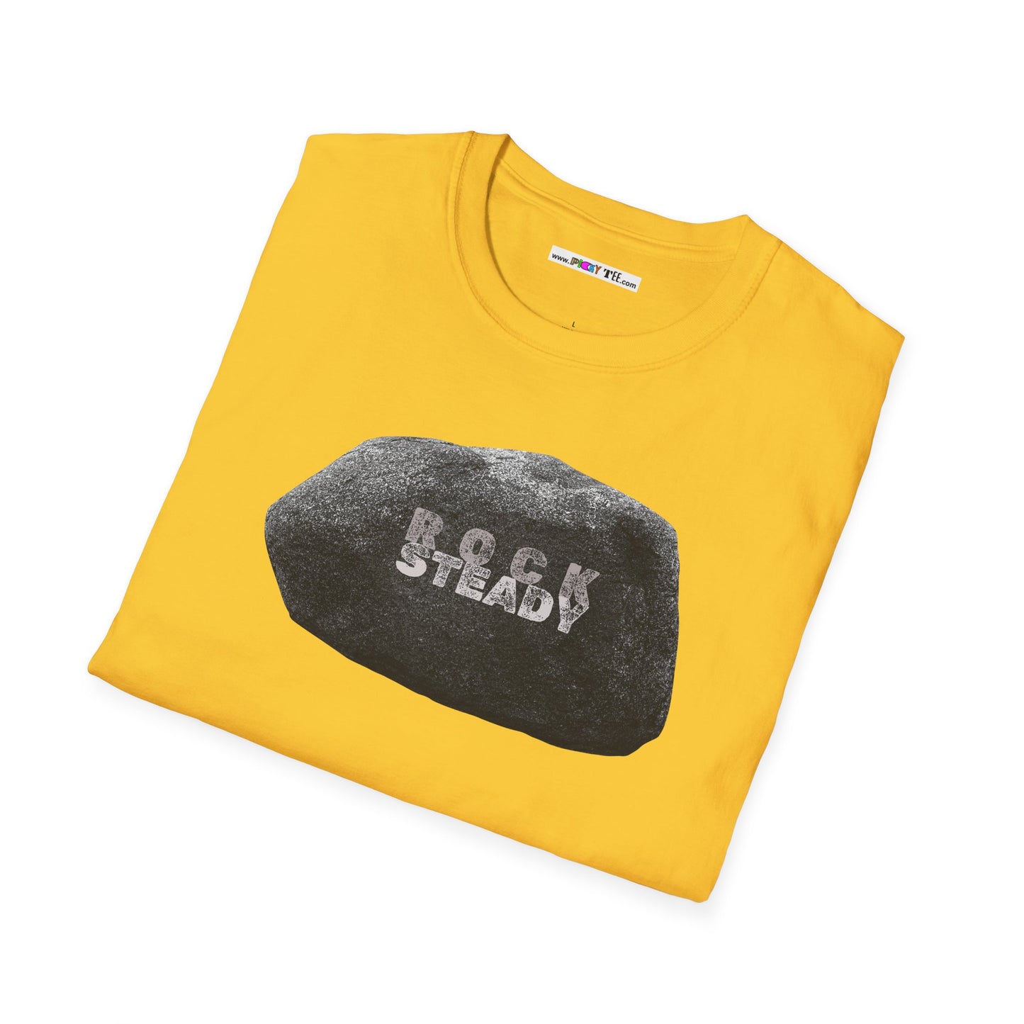 ROCK steady Unisex Softstyle 100% Cotton T-Shirt