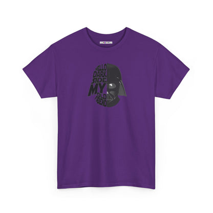 HELLO DARKSIDE MY OLD FRIEND Unisex Heavy Cotton Tee