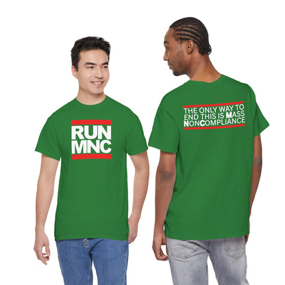 RUNMNC Unisex Heavy Cotton Tee