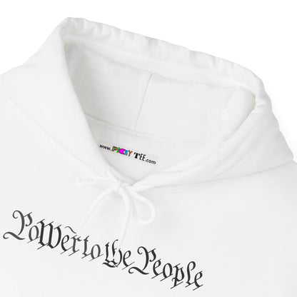 poWEr to THE PEOPLE Unisex Heavy Blend™ Hooded Sweatshirt