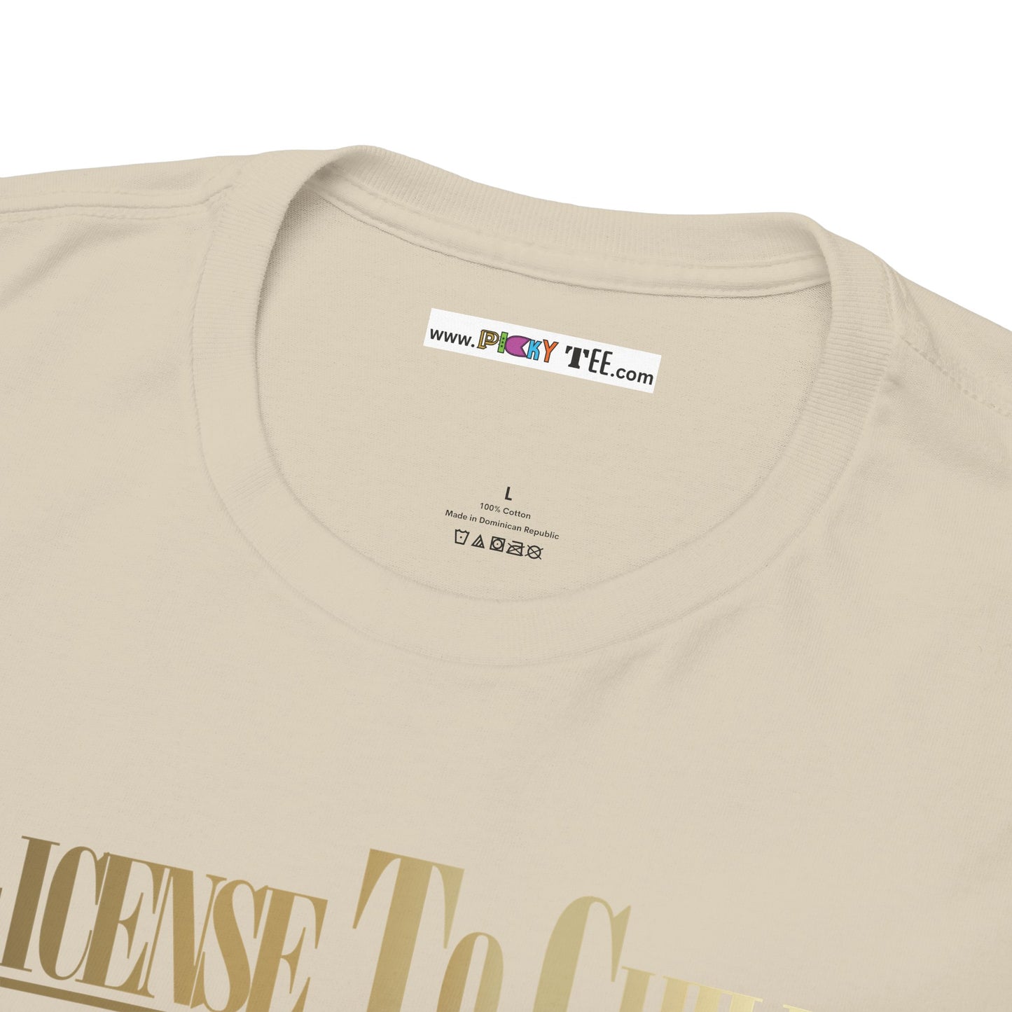 LICENSE TO CHILL 00Zzz Unisex Heavy Cotton Tee