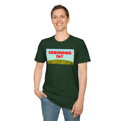 GROUNDING DAY Unisex Softstyle 100% Cotton T-Shirt