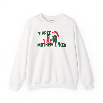 YIPPEE KI YULE MOTHER...KER  Unisex Heavy Blend™ Crewneck Sweatshirt