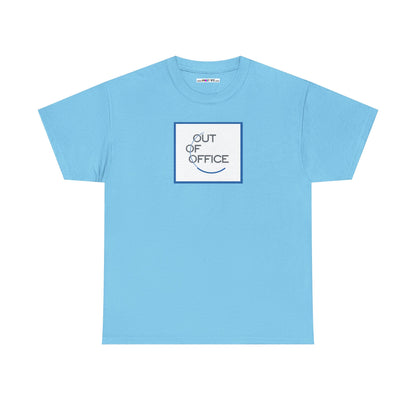 OUT OF OFFICE Unisex Heavy Cotton Tee