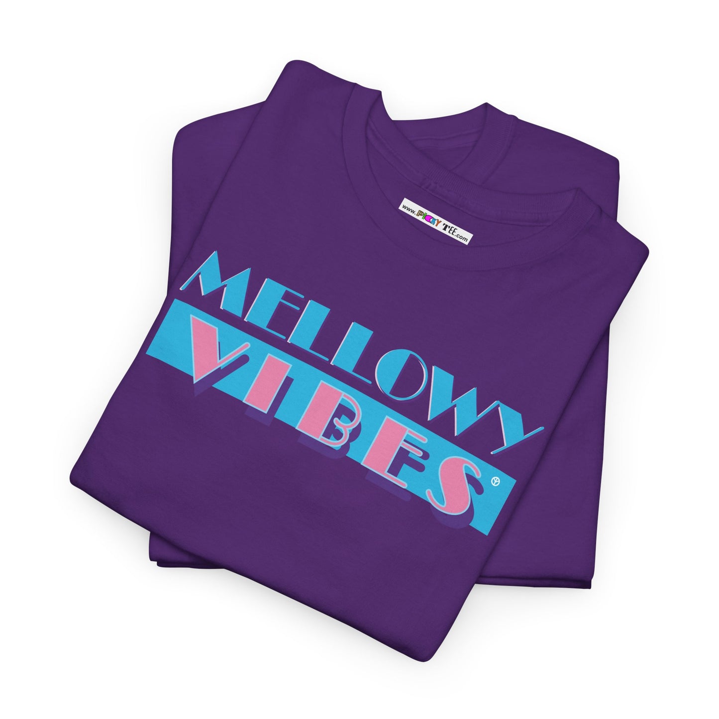 MELLOWY VIBES Unisex Heavy Cotton Tee