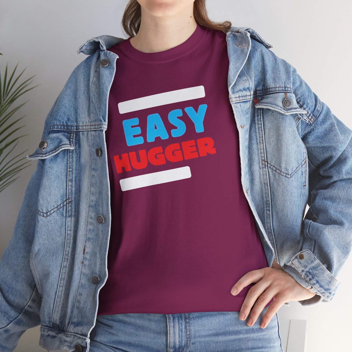 EASY HUGGER Unisex Heavy Cotton Tee