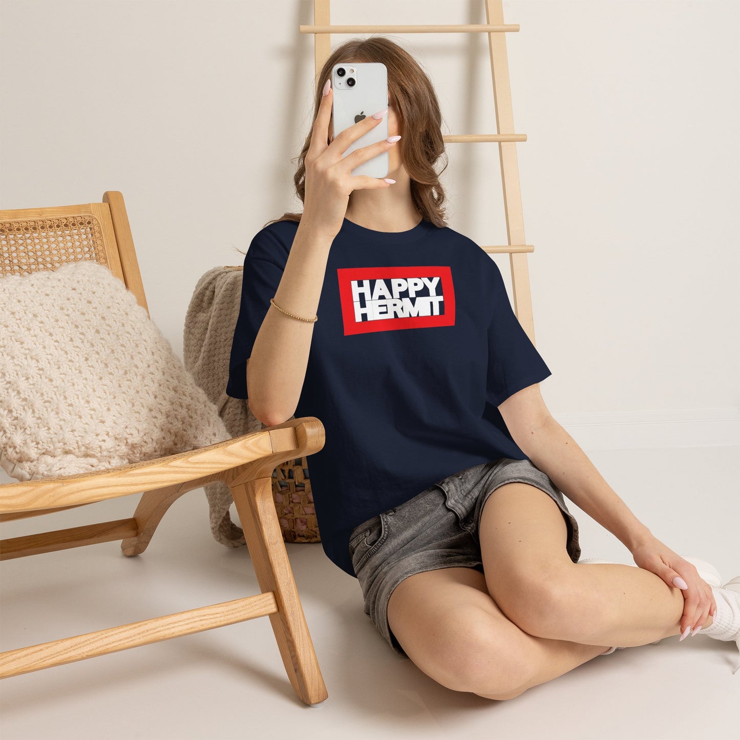 HAPPY HERMIT Unisex Heavy Cotton Tee