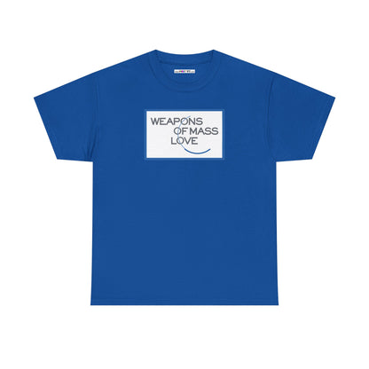 WEAPONS OF MASS LOVE Unisex Heavy Cotton Tee