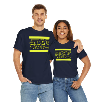 STOP WARS Unisex Heavy Cotton Tee