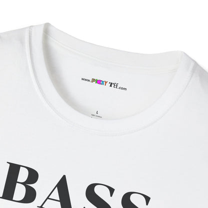 BASS HUGE BASS Unisex Softstyle 100% Cotton T-Shirt