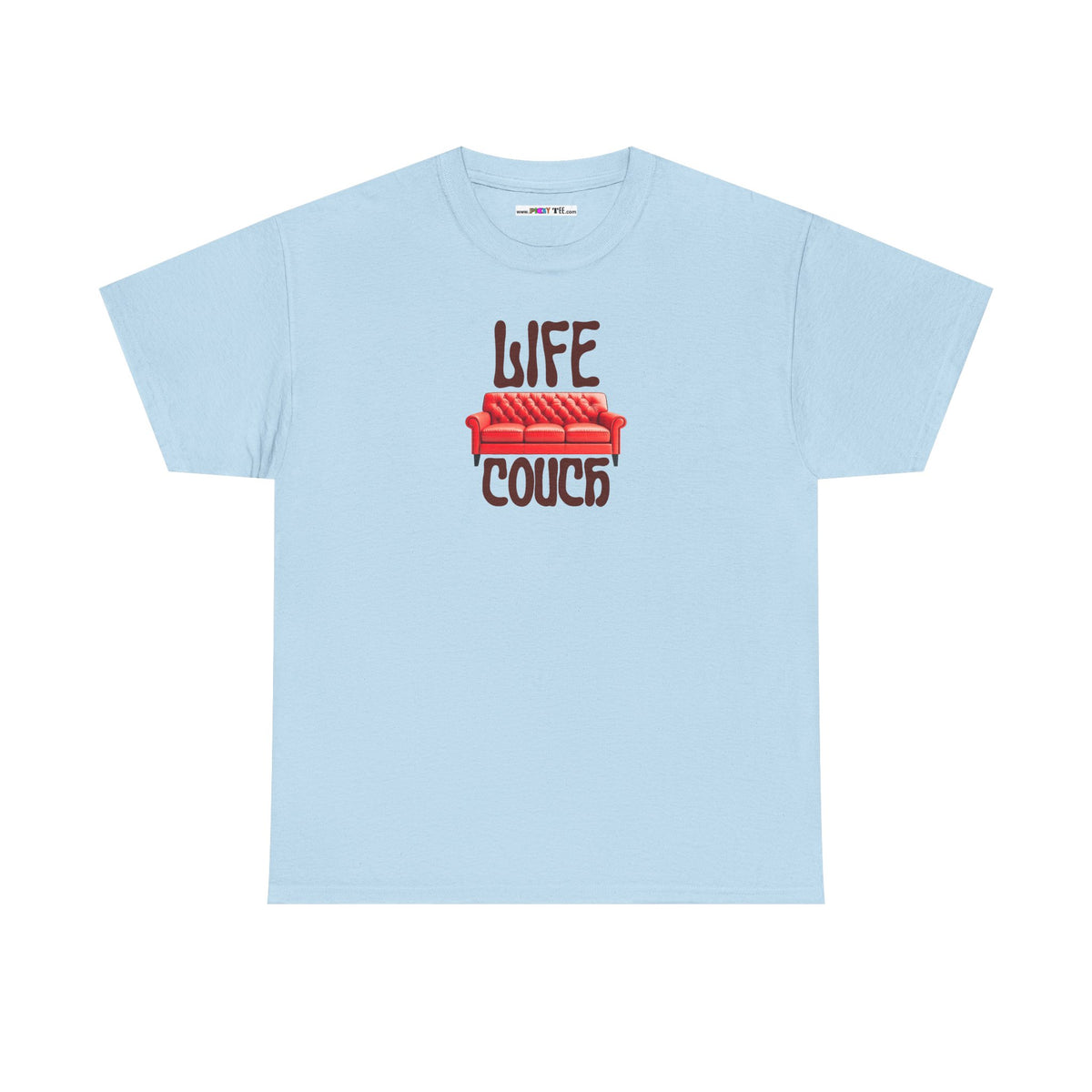 LIFE COUCH Unisex Heavy Cotton Tee