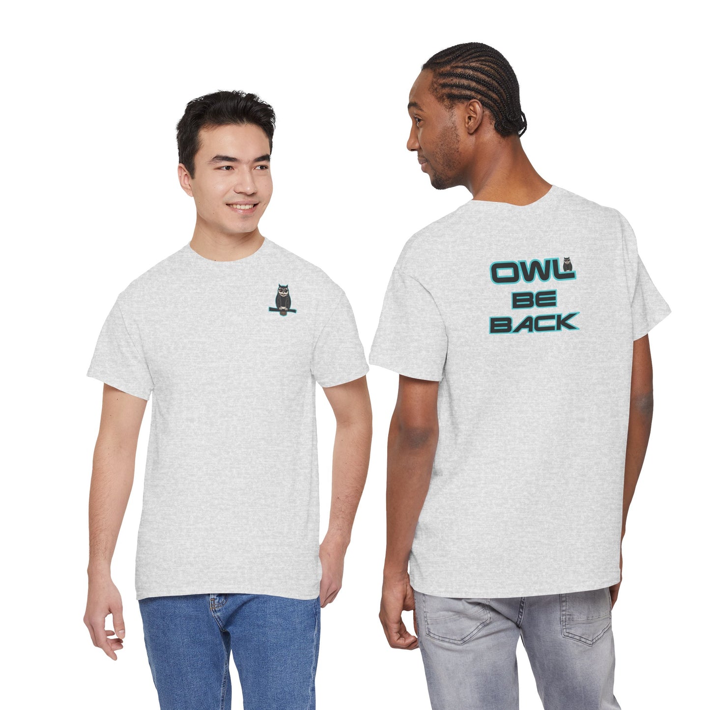 OWL BE BACK Unisex Heavy Cotton Tee