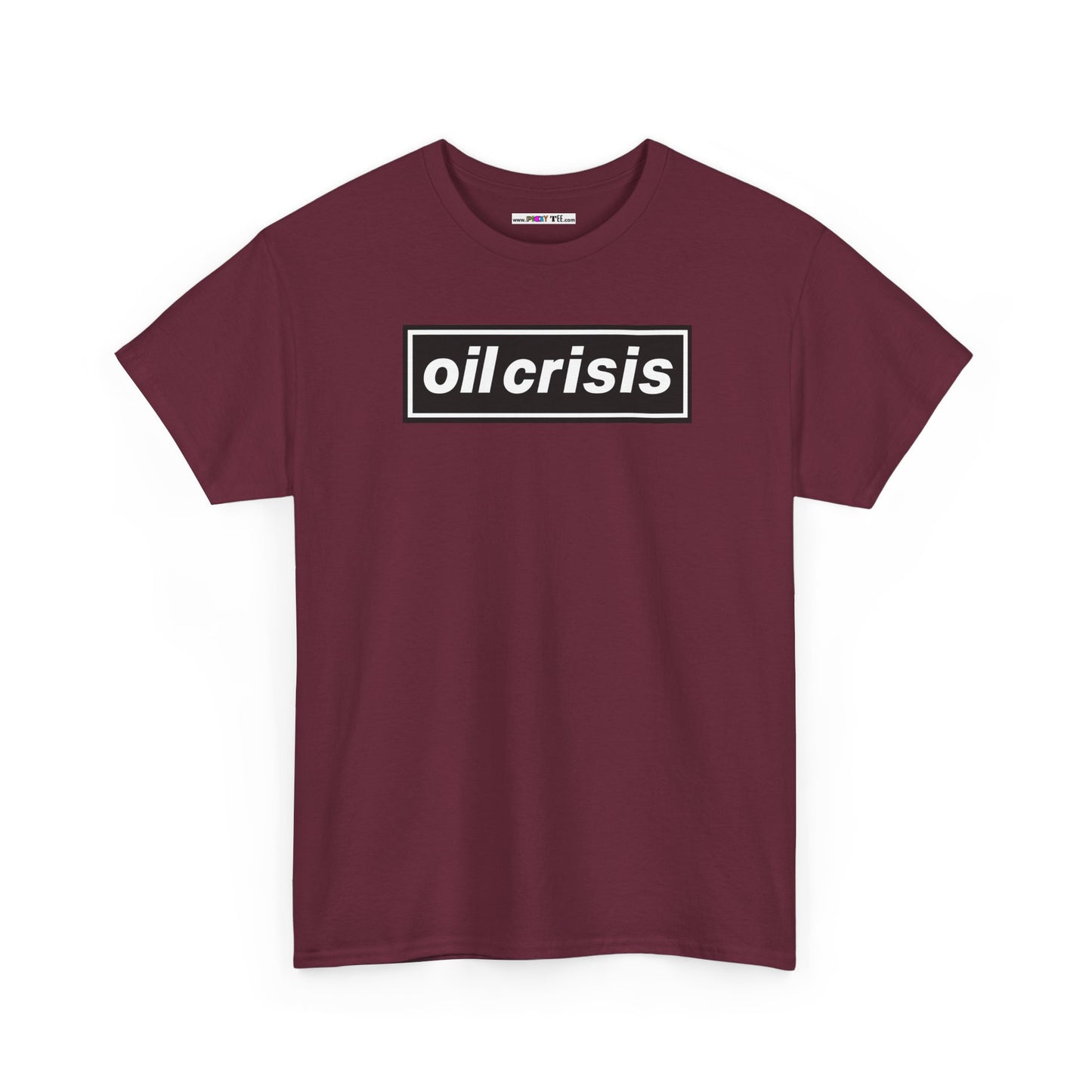 oil crisis/Foil THE crisis Unisex Heavy Cotton Tee