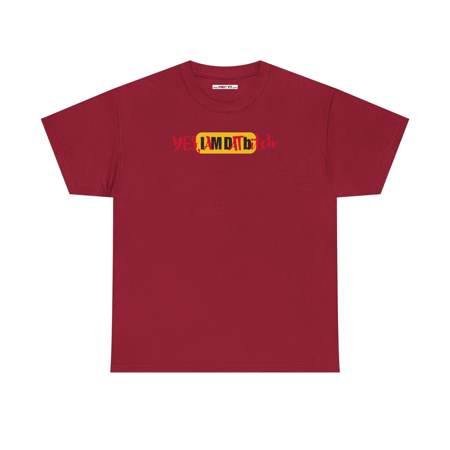 YES, IAMDATbitch Unisex Heavy Cotton Tee