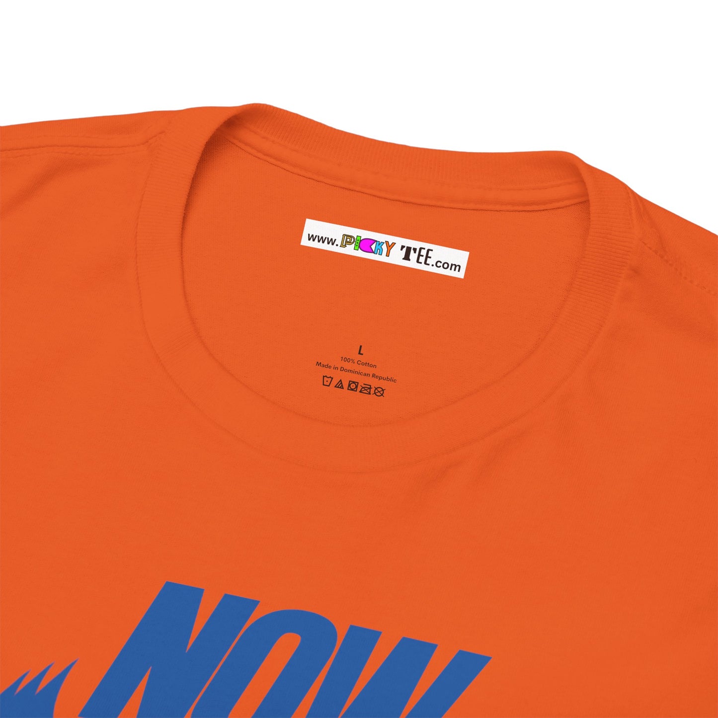 NOW JUST BE HERE Unisex Heavy Cotton Tee
