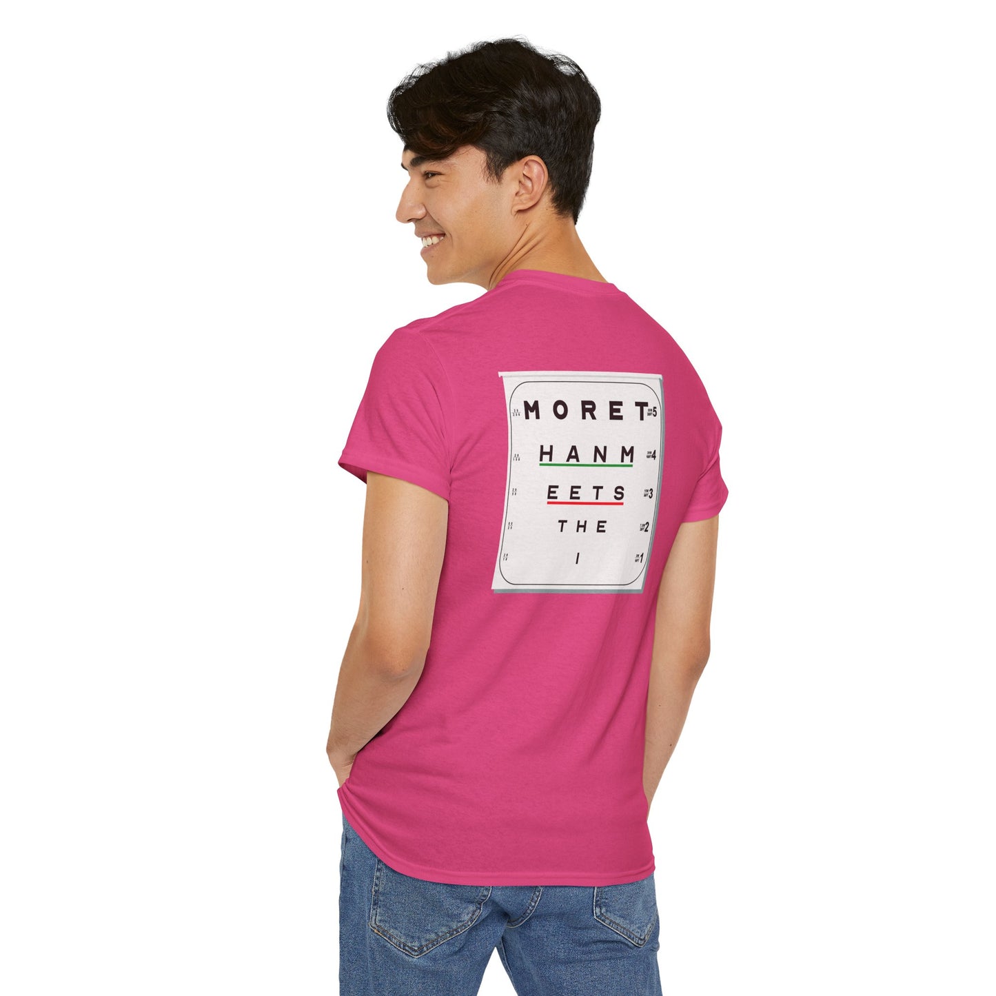 MORE THAN MEETS THE I TEST Unisex Heavy Cotton Tee