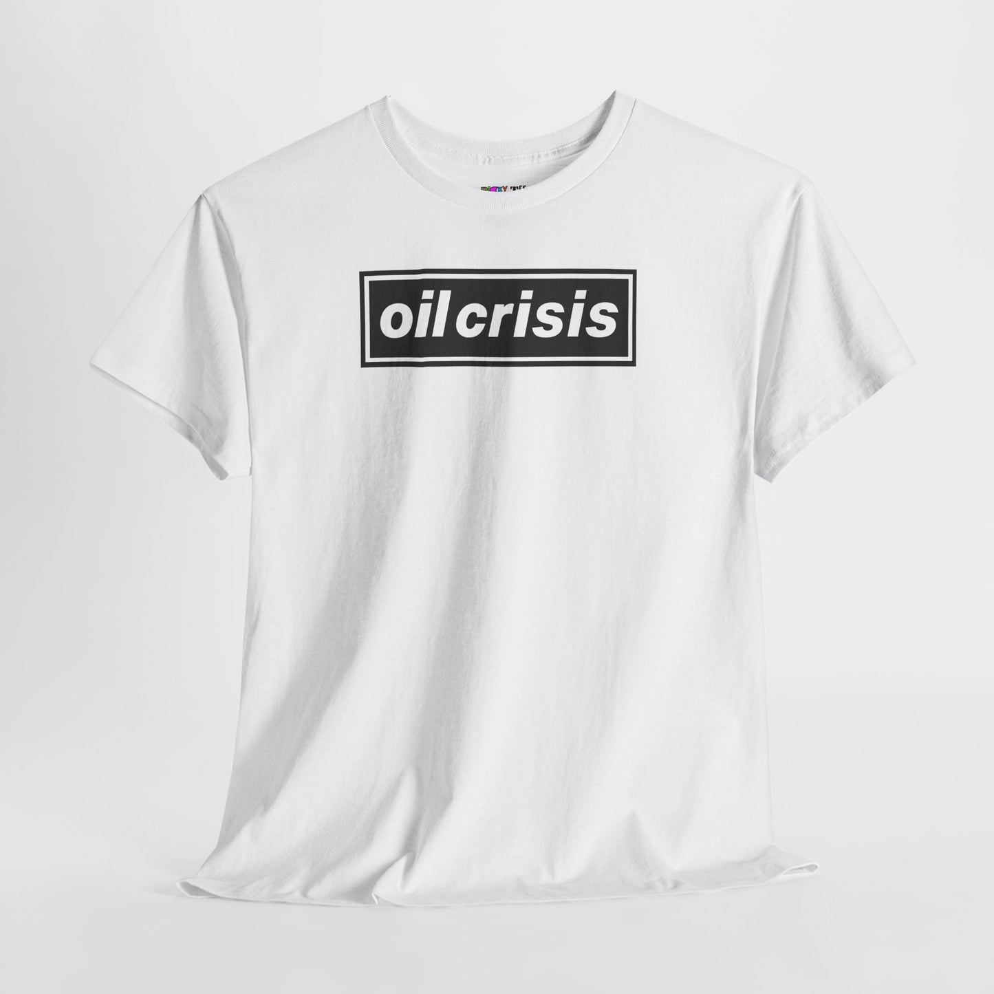 oil crisis/Foil THE crisis Unisex Heavy Cotton Tee