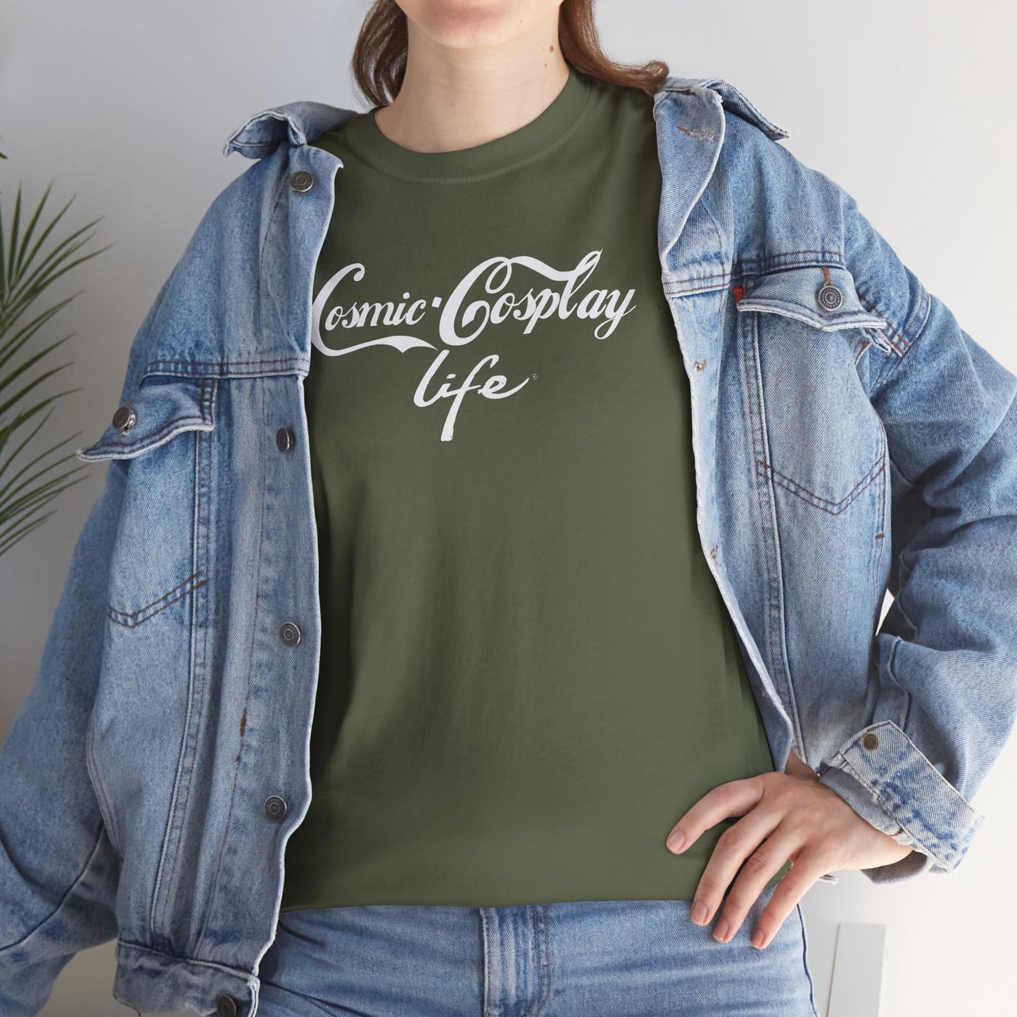 Cosmic Cosplay Life Unisex Heavy Cotton Tee