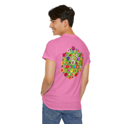 Flowers of Life Unisex Heavy Cotton Tee
