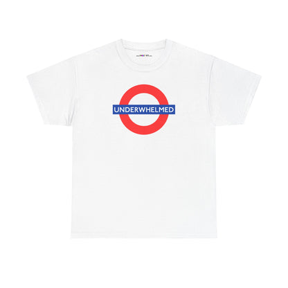 UNDERWHELMED Unisex Heavy Cotton Tee
