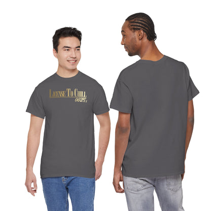 LICENSE TO CHILL 00Zzz Unisex Heavy Cotton Tee
