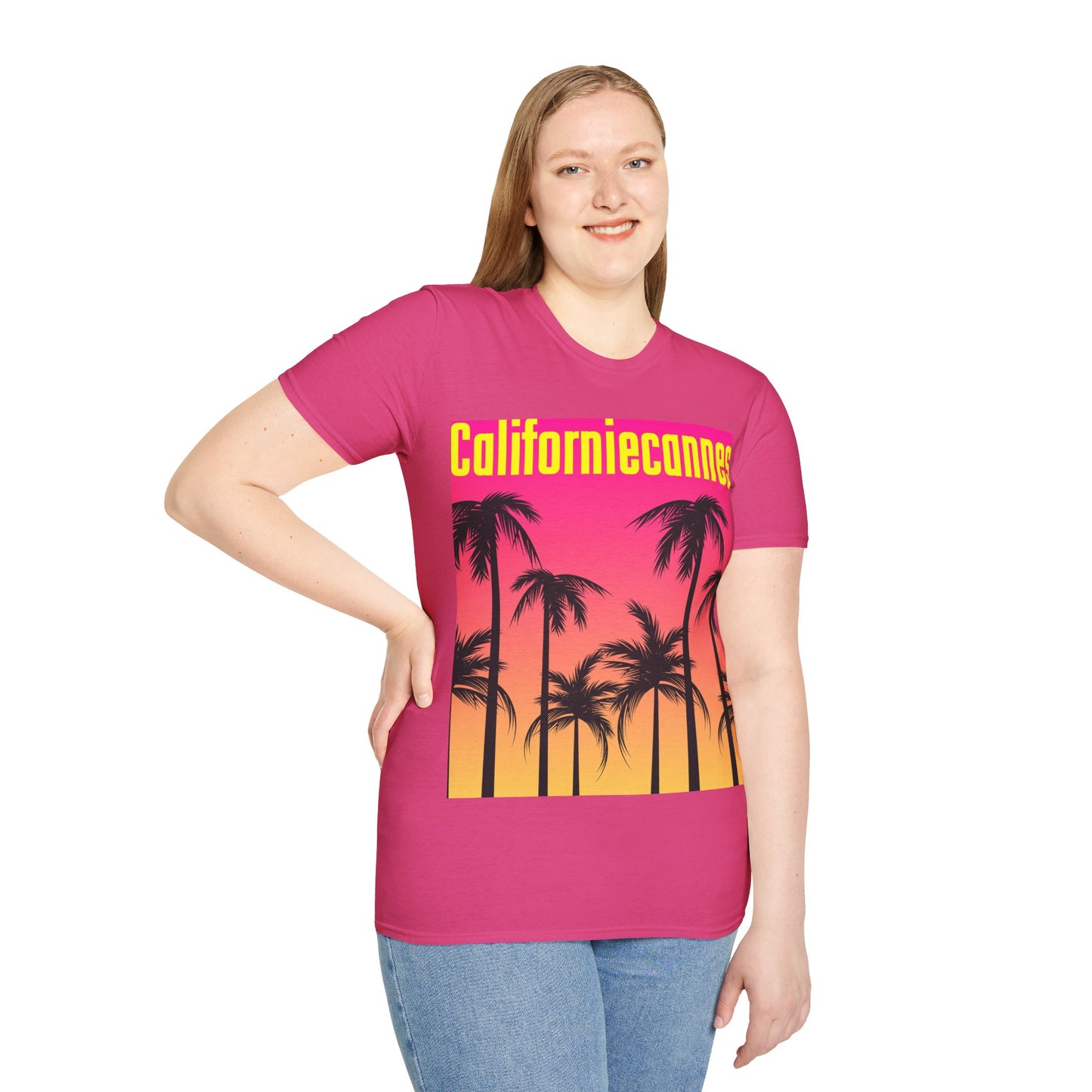 Californiecannes Unisex Softstyle 100% Cotton T-Shirt